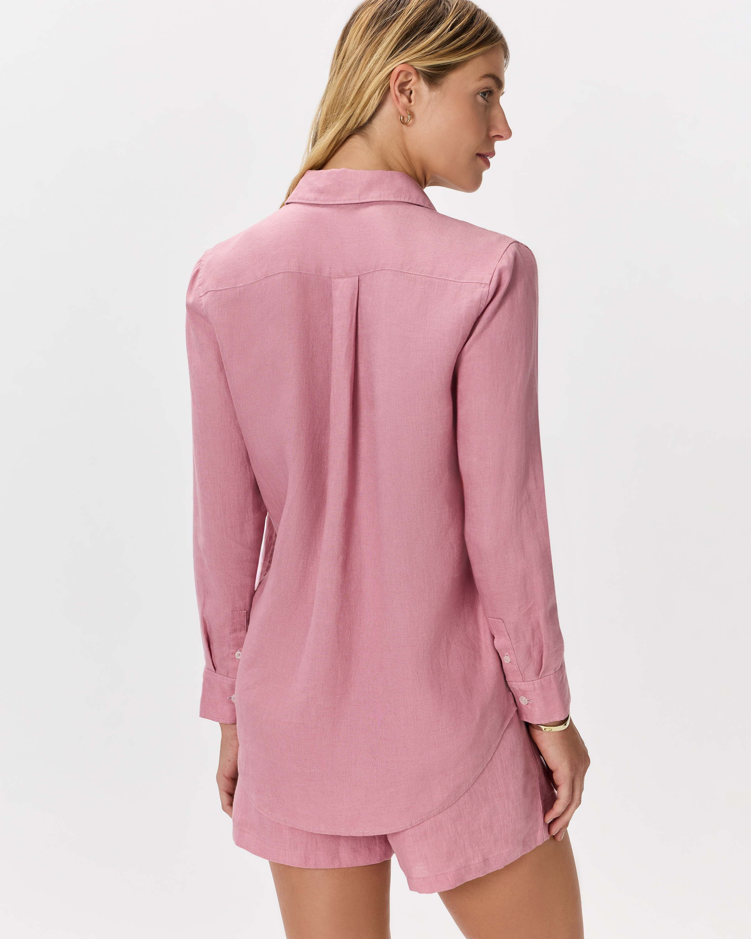 100% European Linen Long Sleeve Shirt