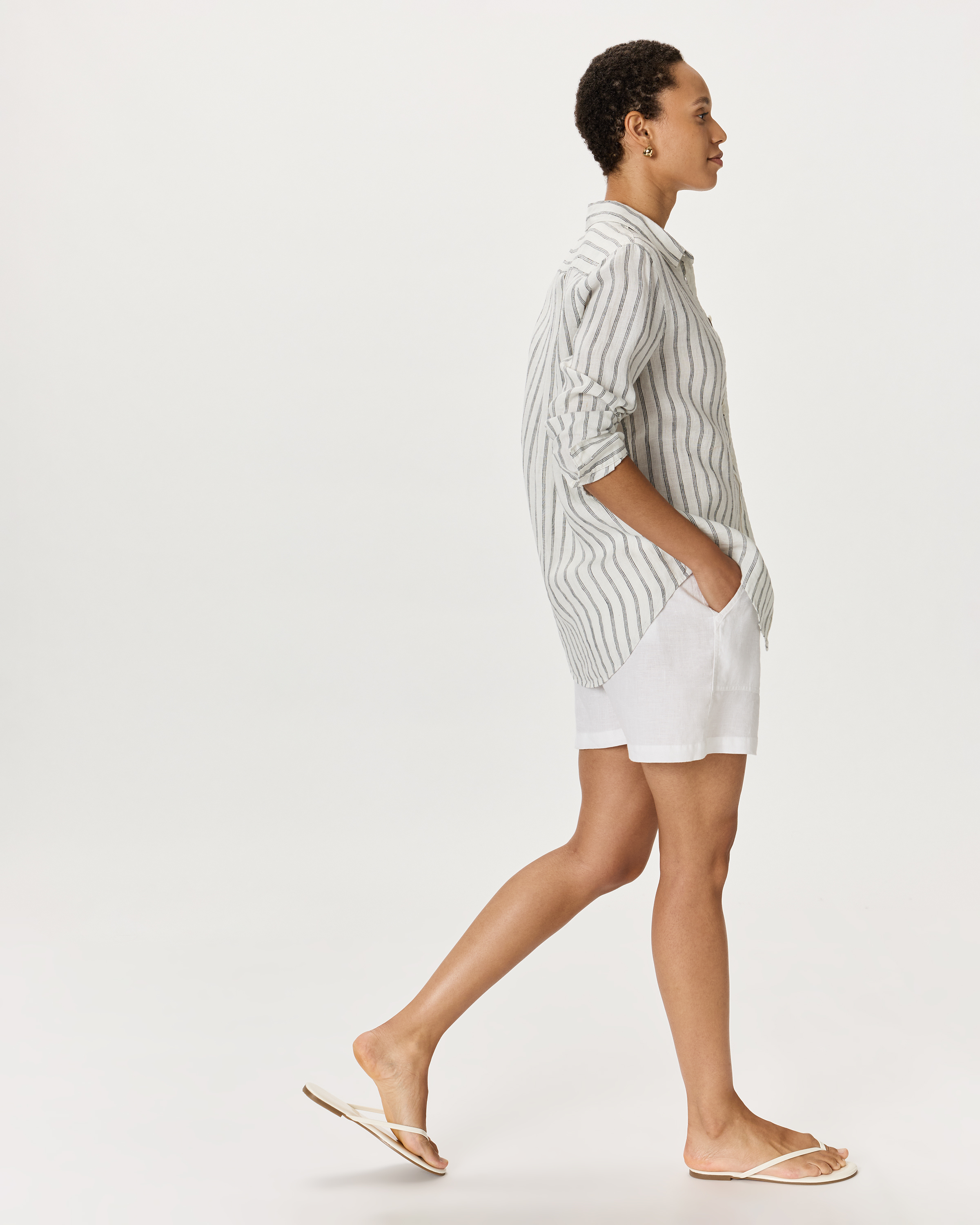 100% European Linen Long Sleeve Shirt