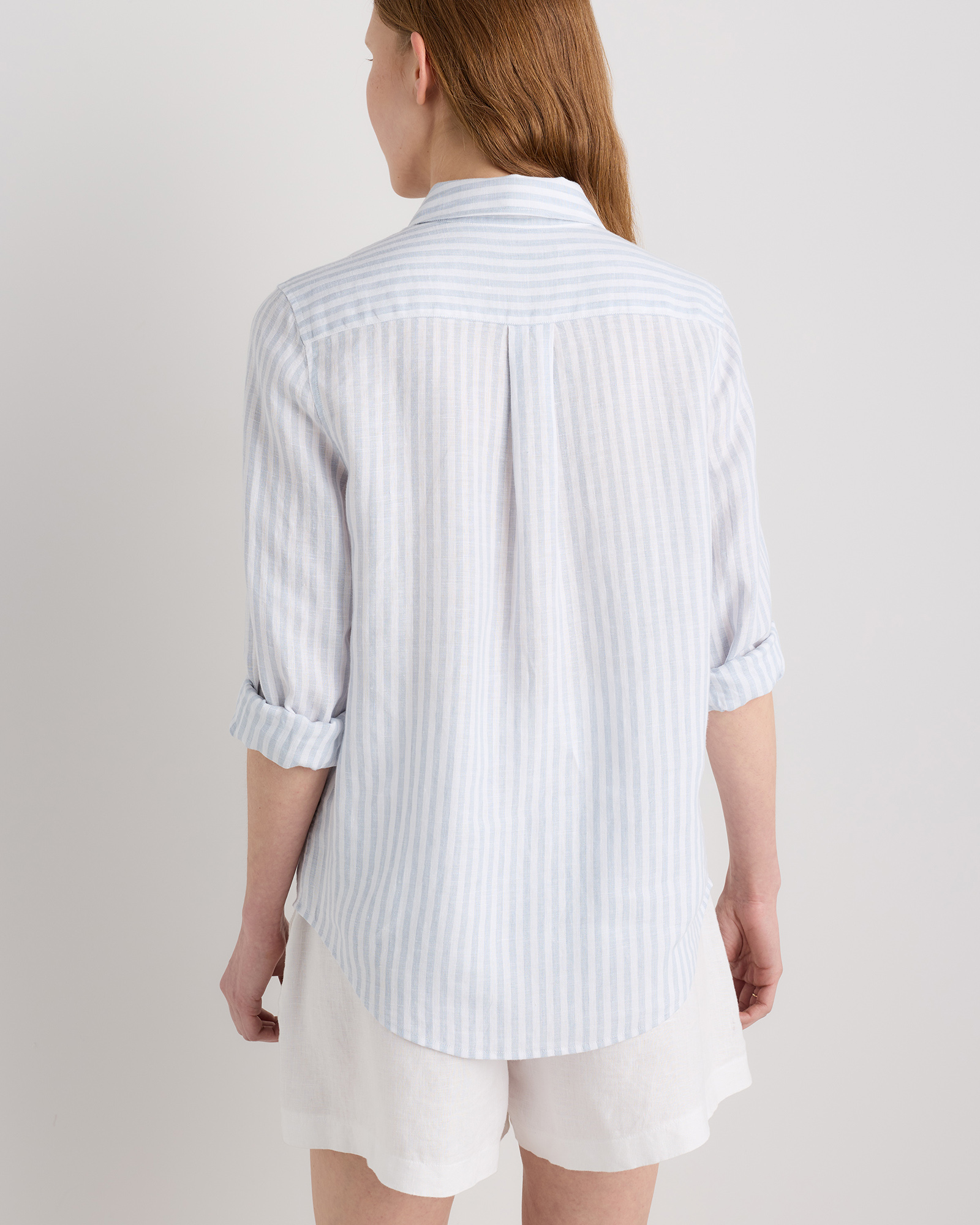 100% European Linen Long Sleeve Shirt