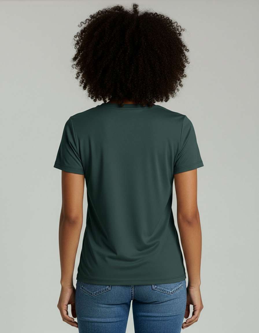 4 Pack: Women's Short-Sleeve V-Neck T-Shirt (Available in Plus Size)