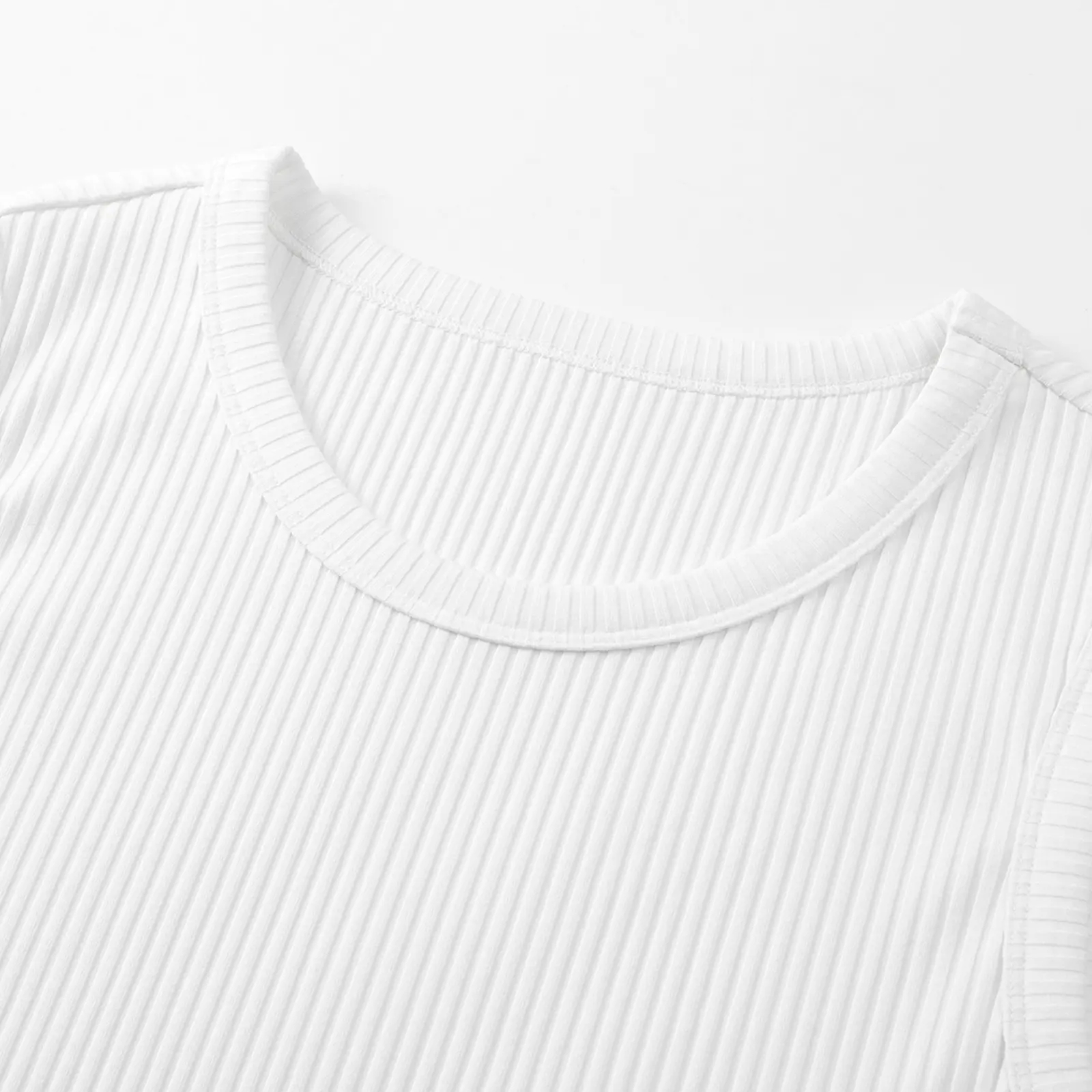 Men’s Wide Strap Ribbed Tank Top