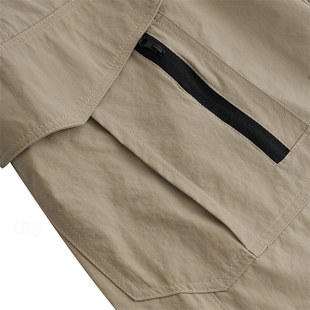 Men's Tactical Shorts Cargo Shorts Breathable Outdoor (Belt Included)