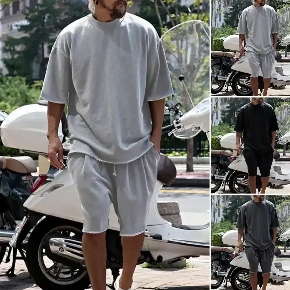 🔥8 SETS ONLY $24! MEN'S CASUAL 2-PIECE SHORT SET