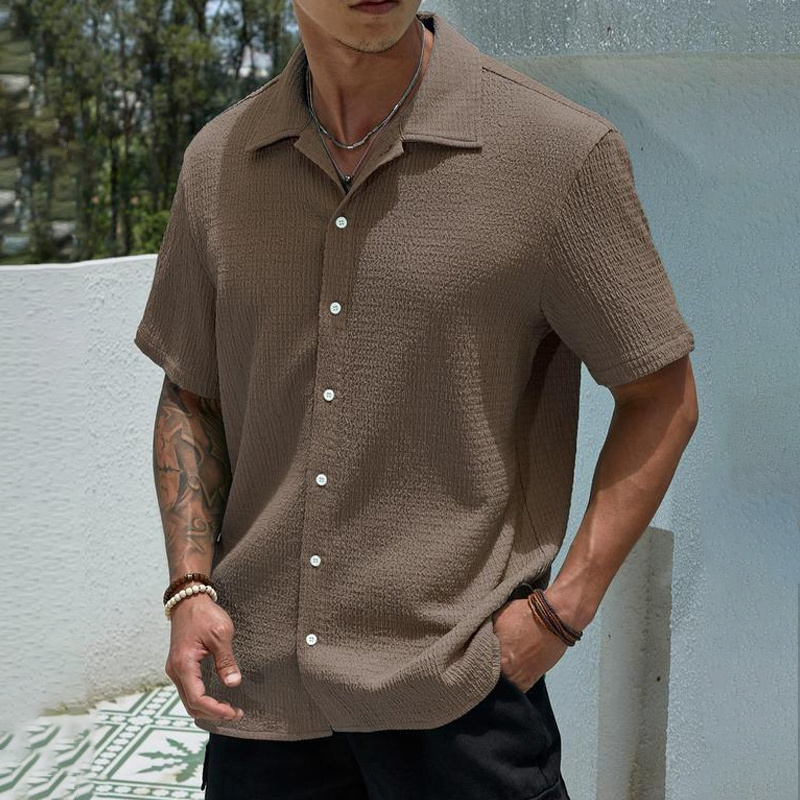 👉 Extra Savings on 2+ Packs🔥Men's Textured Knit Shirt