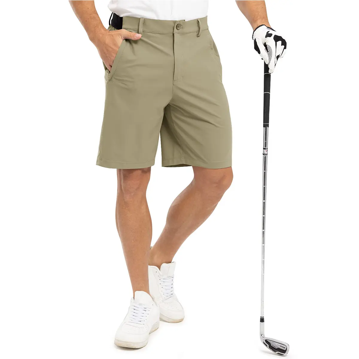Men's Plus Size Golf Work Shorts - Quick-Dry