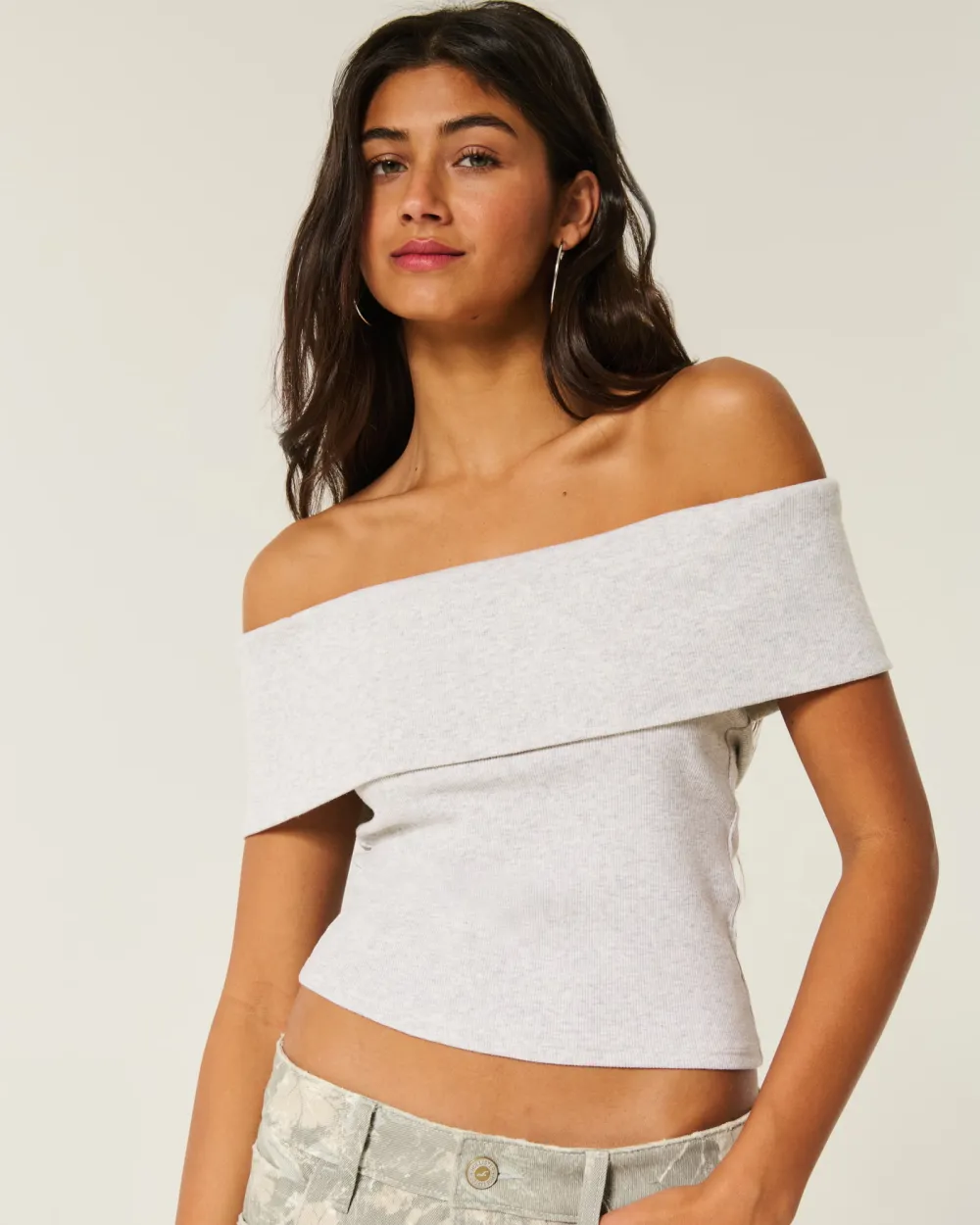 ShoulderFoldover Top