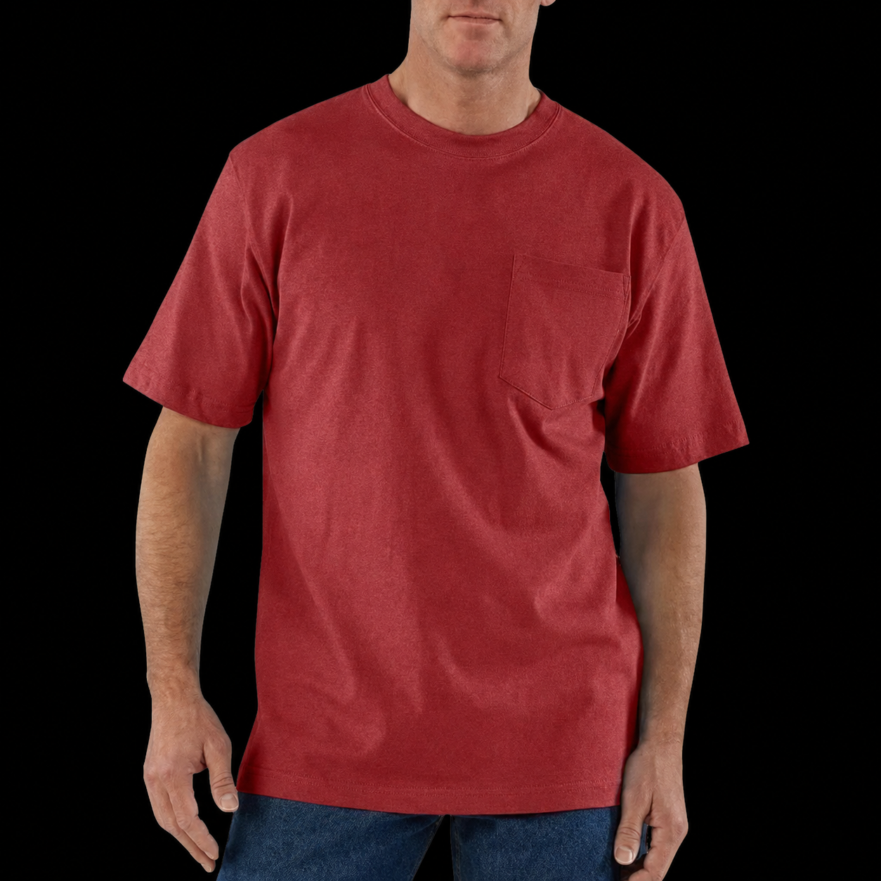 🔥Last Day Promotion! Men's Loose Fit Heavyweight Short-Sleeve Pocket T-Shirt (Also Available in Big & Tall)