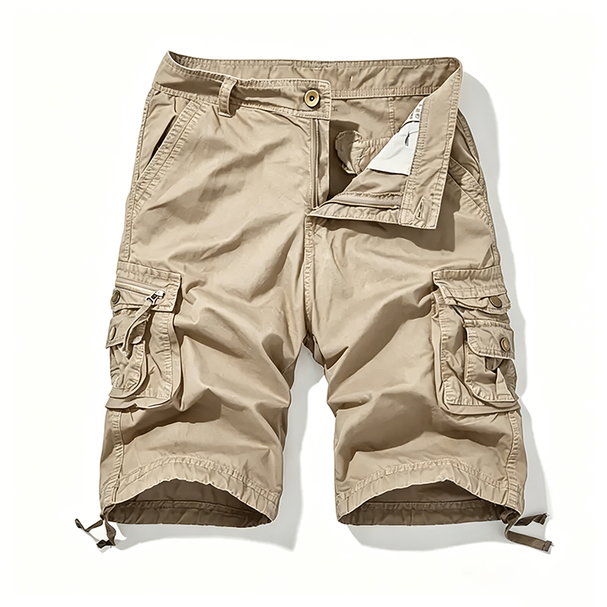 Men's Summer Loose Fit Cargo Shorts