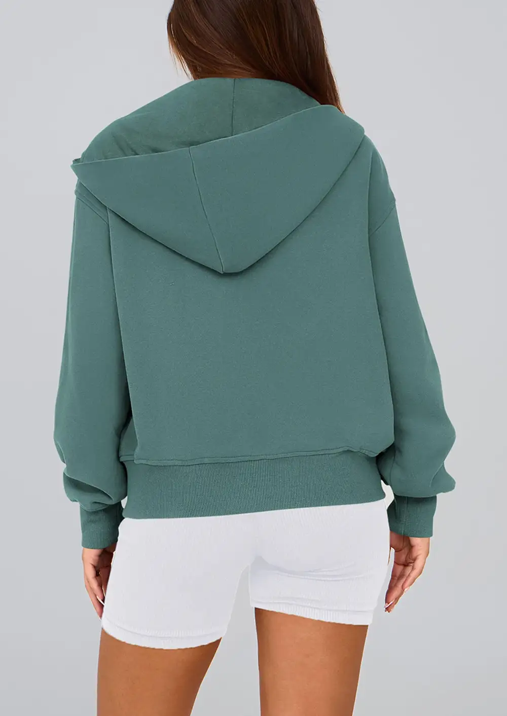 Hoodies ForWomen Sweatshirt Zip Up HoodieFall Fashion Trendy Long SleeveJackets Winter Clothing Outfits