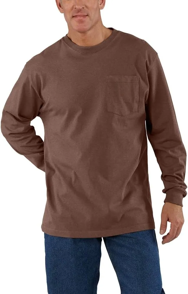 🔥Last Day 89% OFF🔥 Men’s Heavyweight Work Tee – Pocket Shirt (Loose Fit, Built to Last)