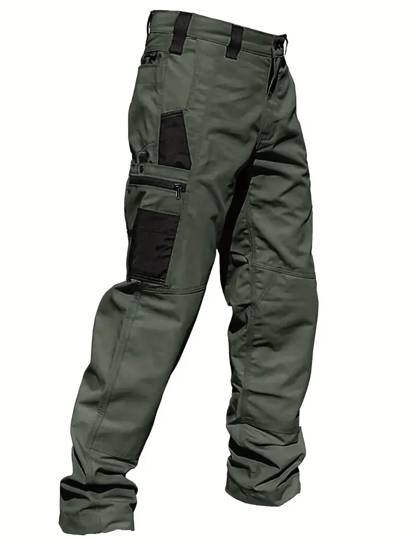 🔥8-Pack Only $25(All colors)🔥Men's 8-Pack Unisex 10-Pocket Heavy Duty zipper waterproof tactical Work Pants.