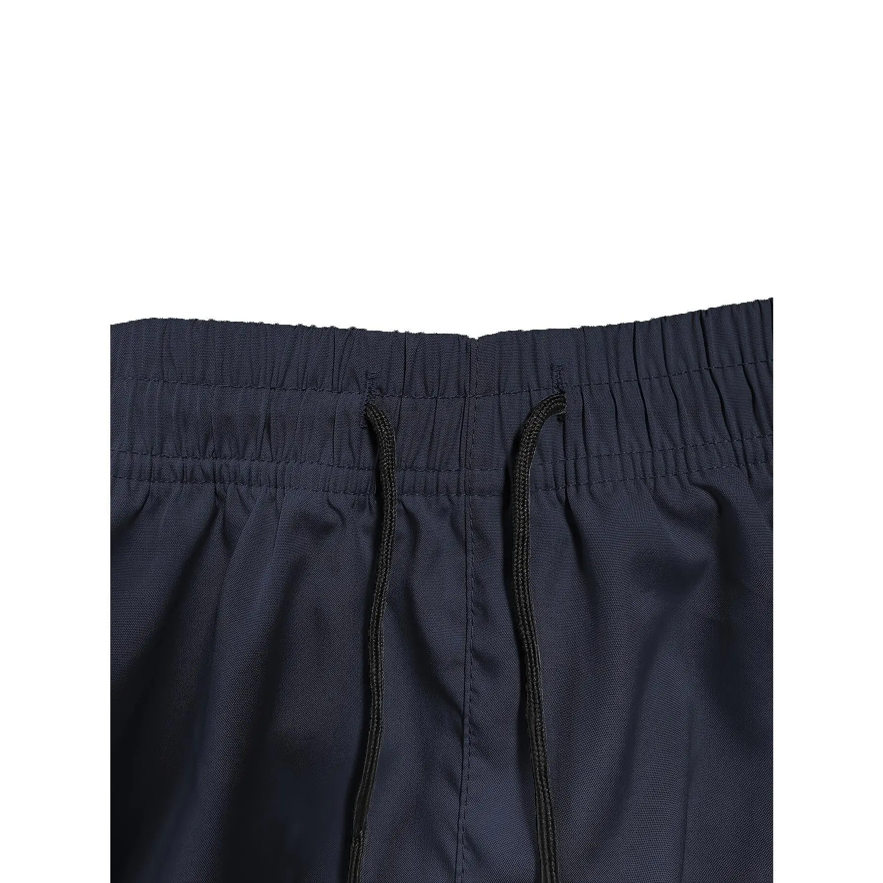 Women Solid Cargo Capri Pant Elastic Drawstring Waist Multi Flap Pockets