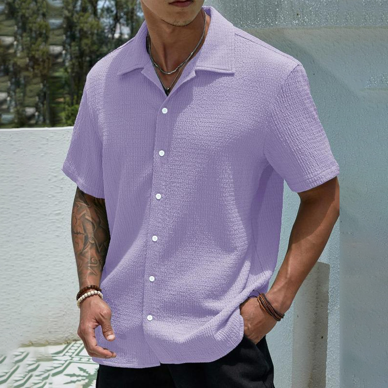 👉 Extra Savings on 2+ Packs🔥Men's Textured Knit Shirt
