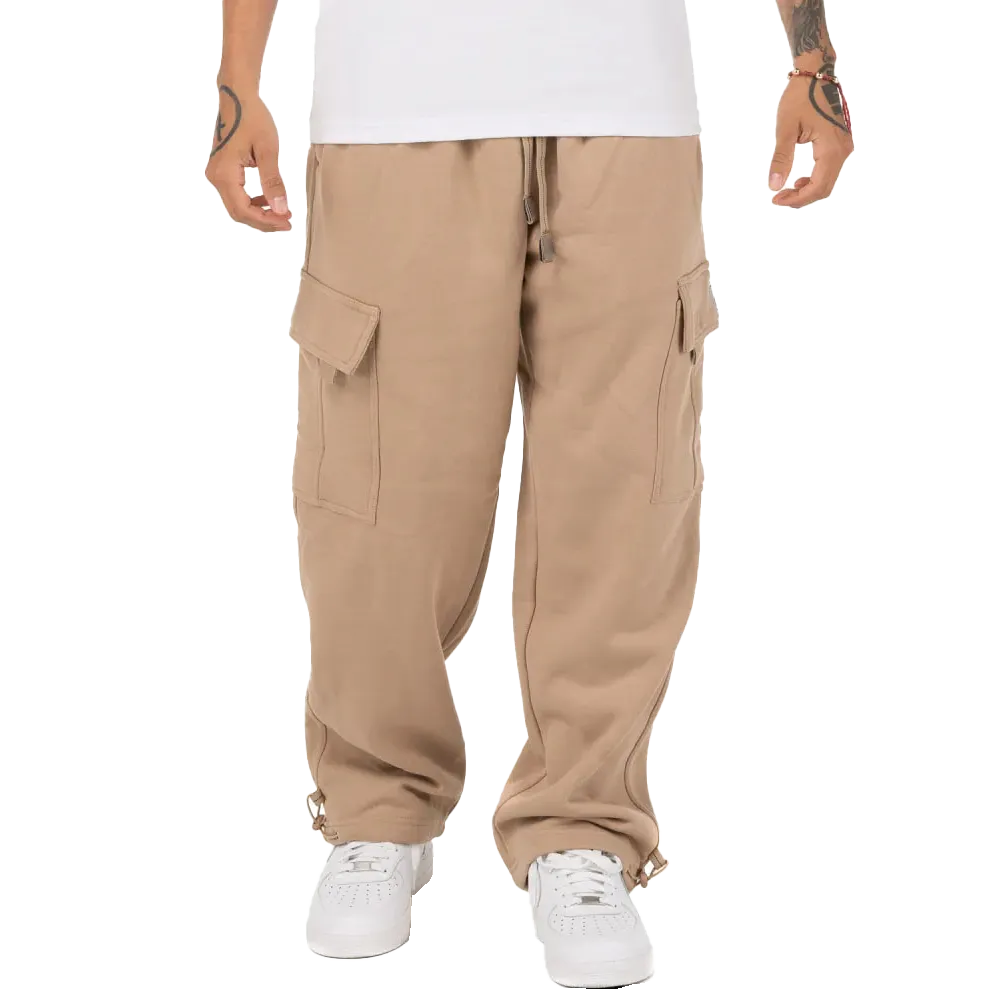 Men's Heavyweight Fleece Cargo Pants