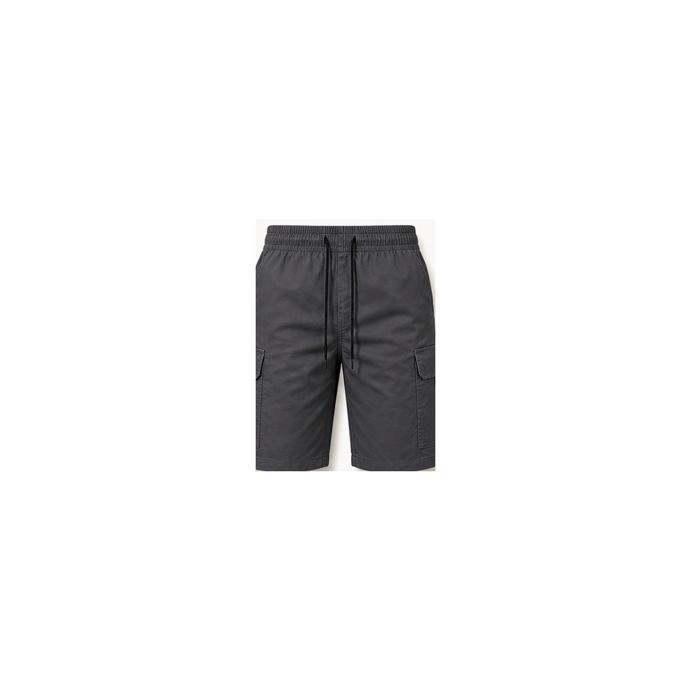 Charcoal cargo shorts