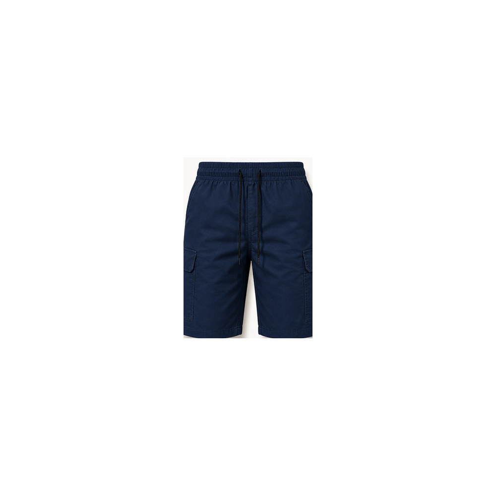 Navy cargo shorts