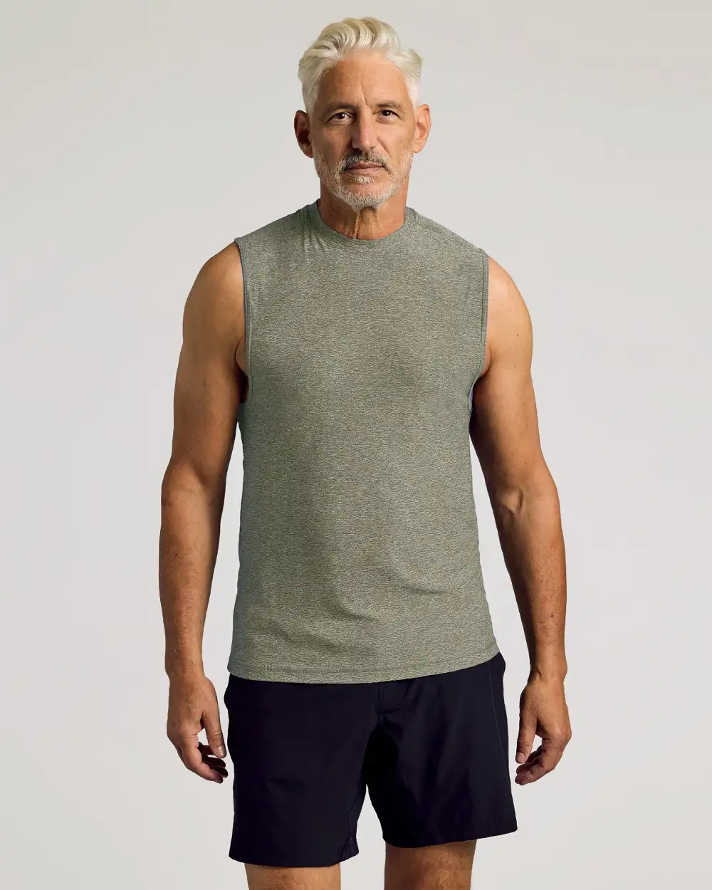Sleeveless Active Muscle Tee