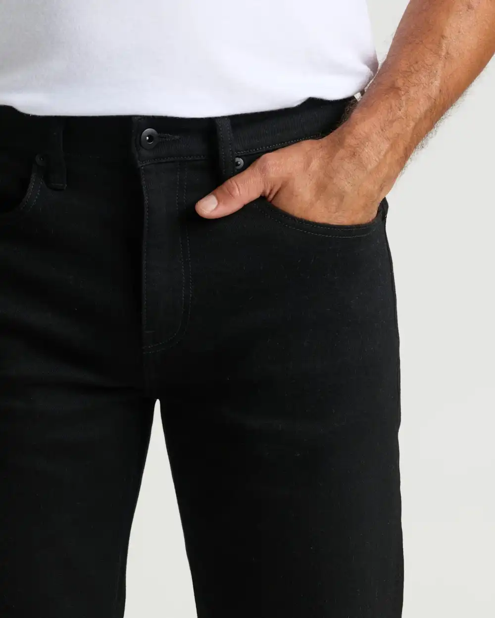 Straight Low-Stretch Jeans