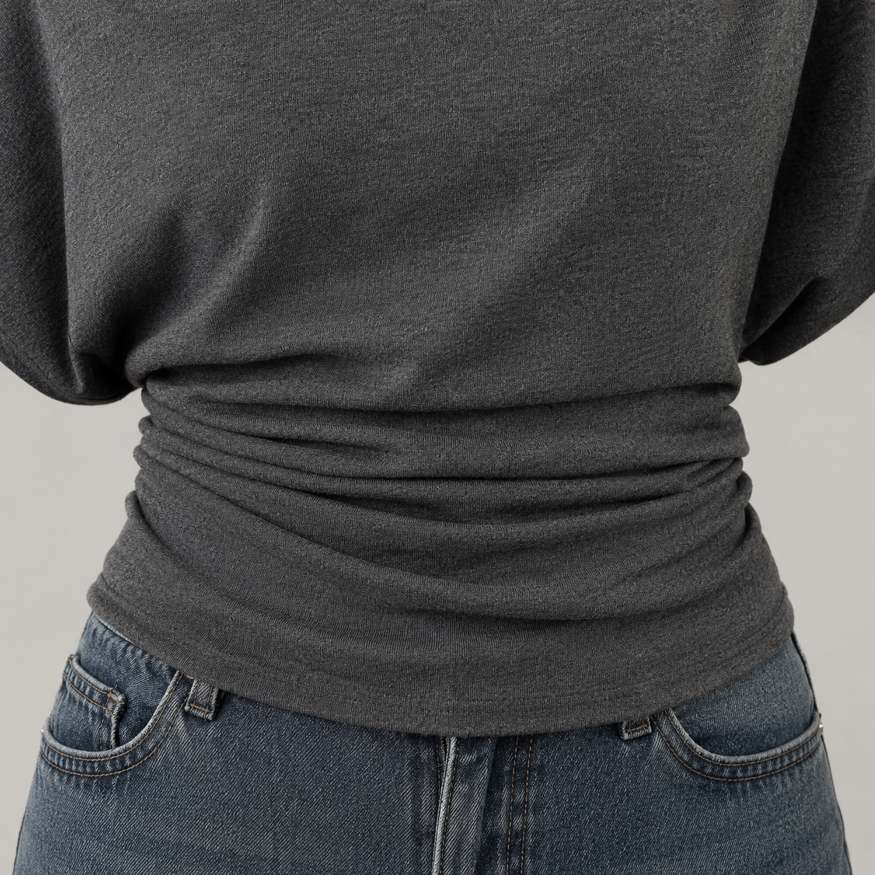 Women’s Off-Shoulder Draped Batwing Top Multipack