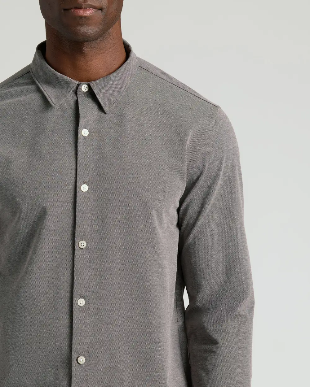 Stretch Oxford Long Sleeve Shirt