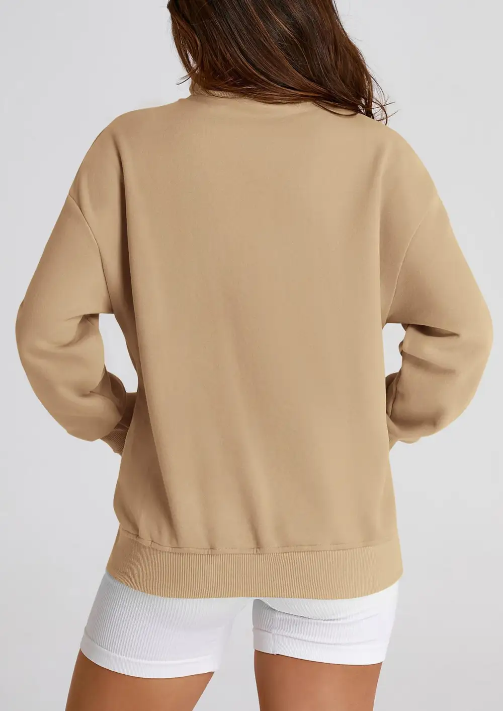Women's SpringFall Fashion Full Zip Up SweatshirtLong Sleeve Loose Fit TrendyCasual Jacket with Pockets