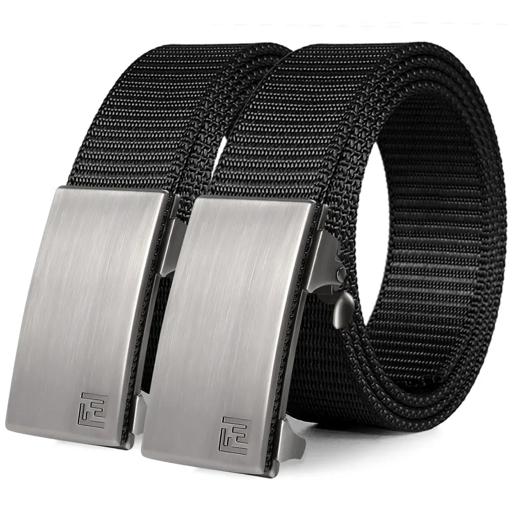 Perfect fit - Men's Ratchet Web Strap Micro-Adjust 1.25