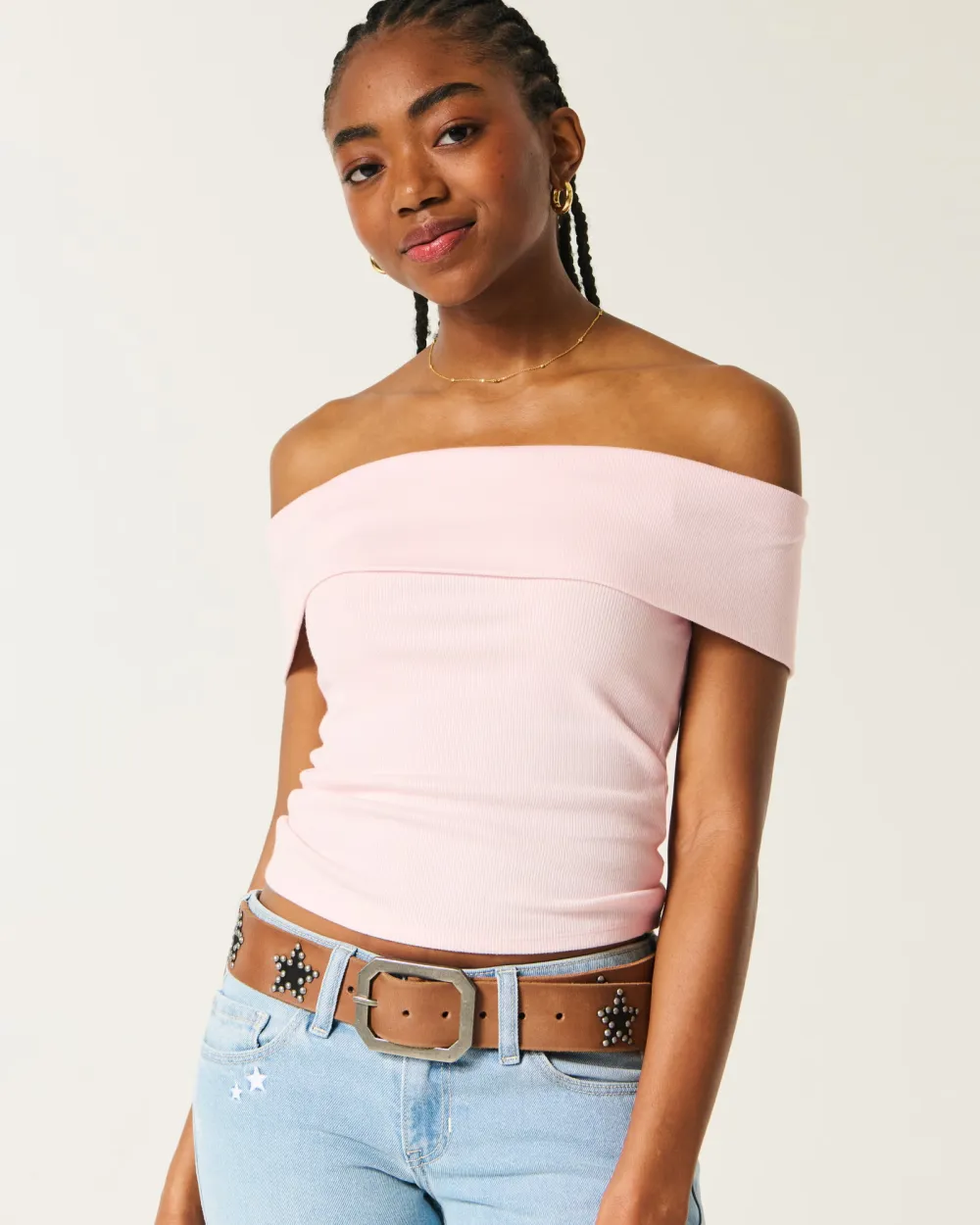 ShoulderFoldover Top