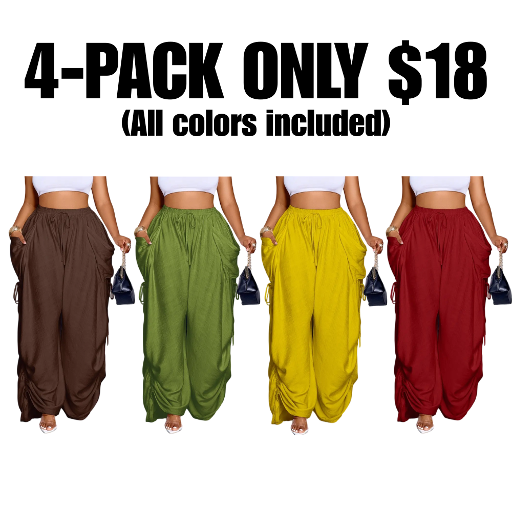 🔥Last Day of Sale🔥Women's Casual Loose-Fit Wide Leg Pants