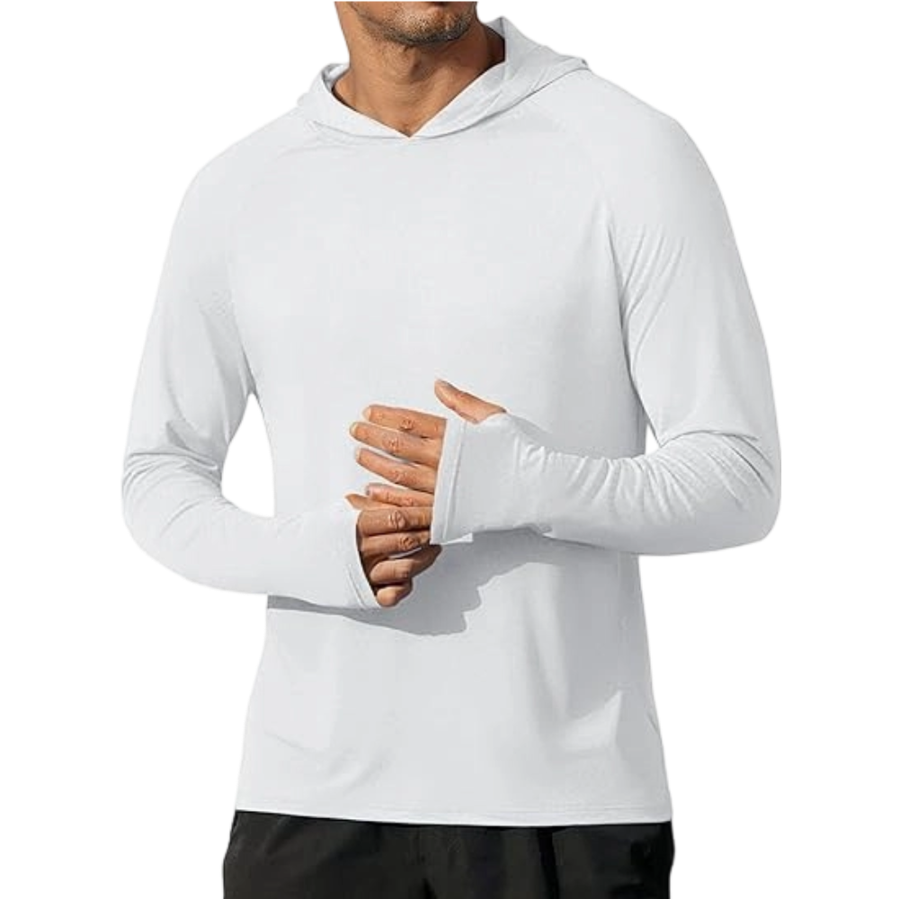 Men's Athletic Hooded Long Sleeves