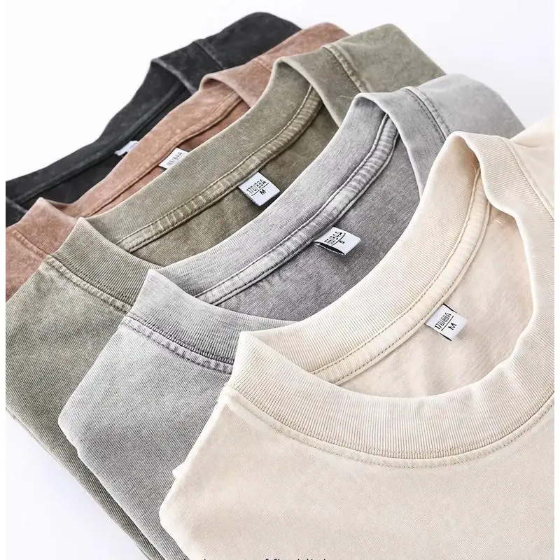 Men’s 8-Pack Acid Washed T-Shirts