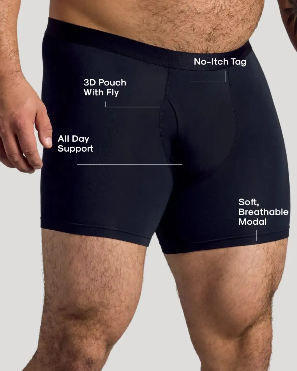 Boxer Briefs W/ Fly