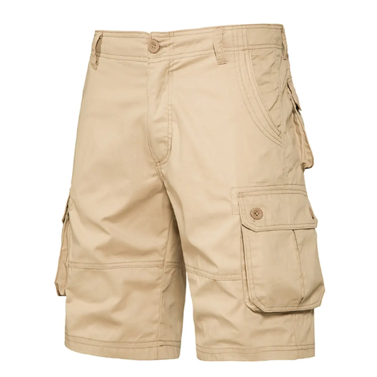 6-pack men’s cargo pants, tactical men’s shorts, men’s shorts with multifunctional pockets, suitable for golf and outdoor activities, men’s hiking shorts, wrinkle-resistant breathable shorts
