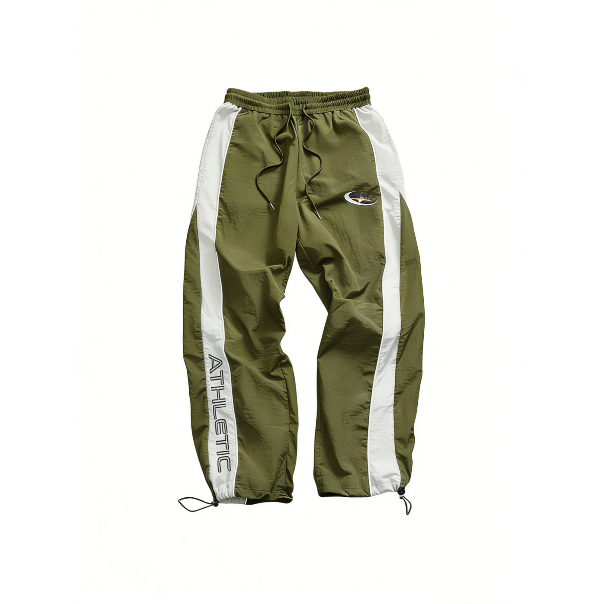 Unisex Casual Printed Elastic Cuff Sport Pants