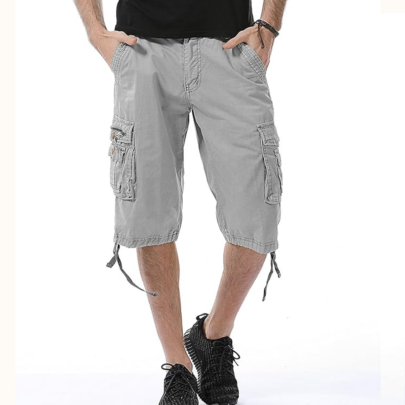 Men's Summer Loose Fit Cargo Shorts