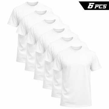 🔥 12-Pack ONLY $24.99 | Men's Black Crew Neck Basic T-Shirts 👕