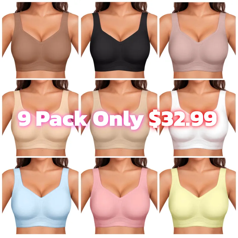 👑Best-selling products🔥Full coverage wireless bra