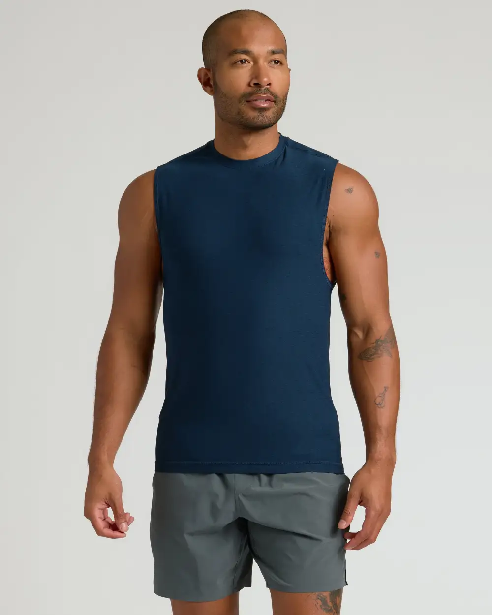 Sleeveless Active Muscle Tee