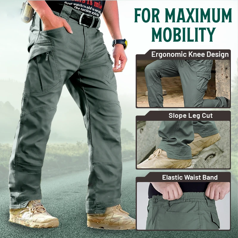 Tactical Waterproof Pants – Waterproof, Durable, Pockets, Breathable, Stain-resistant