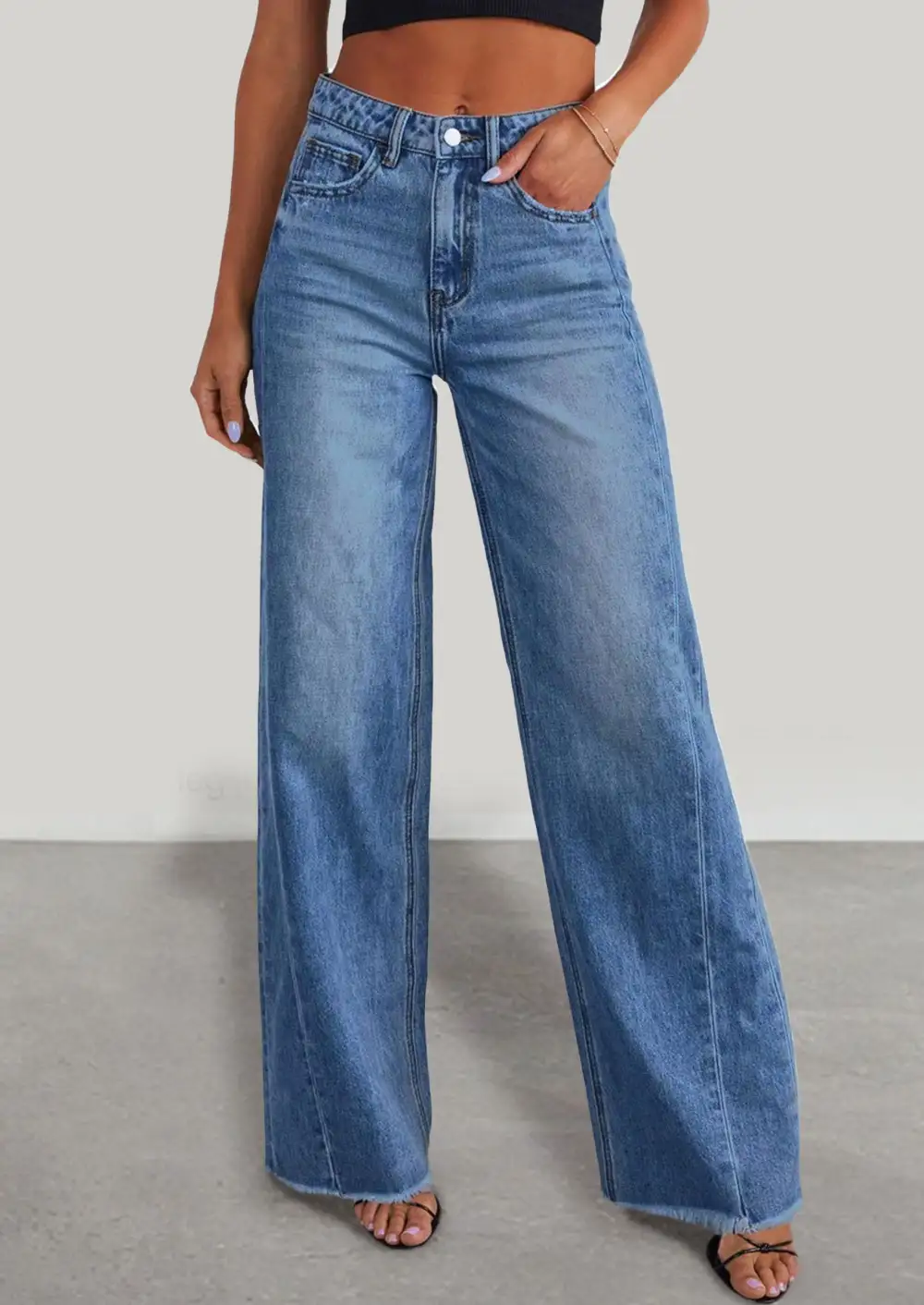 Wide Leg Jeans
