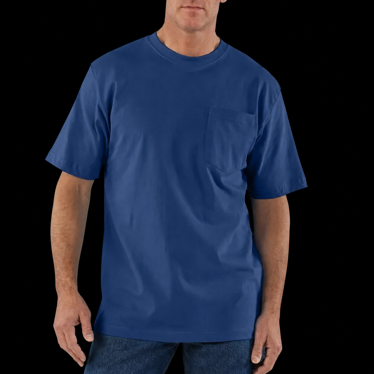 🔥Last Day Promotion! Men's Loose Fit Heavyweight Short-Sleeve Pocket T-Shirt (Also Available in Big & Tall)