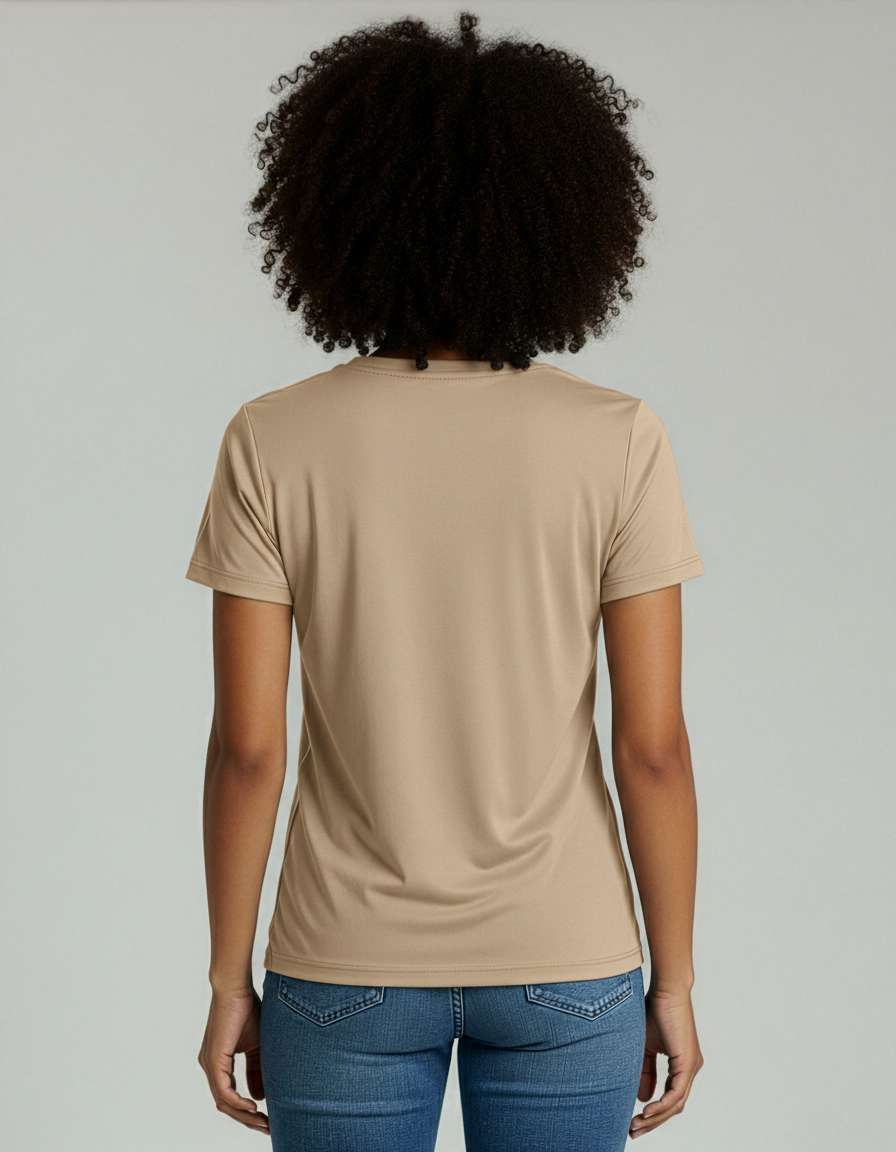 4 Pack: Women's Short-Sleeve V-Neck T-Shirt (Available in Plus Size)