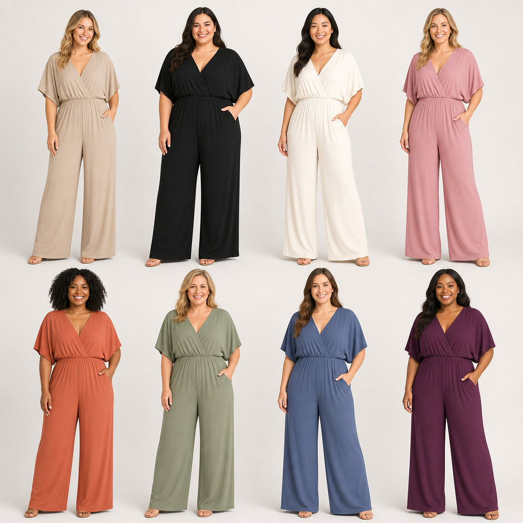 Group photo showing fit across body types