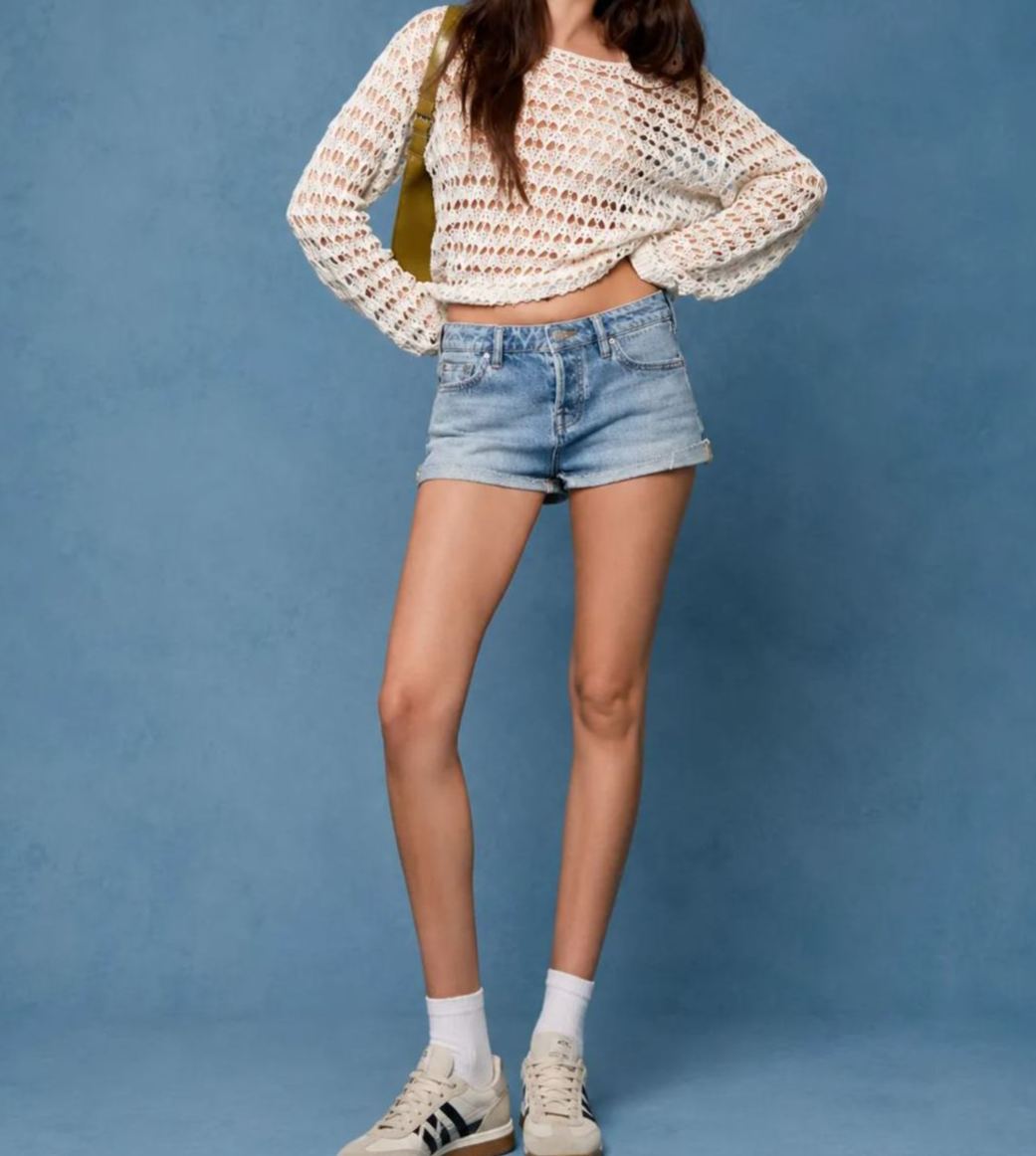 Women's Denim 4-Piece Set