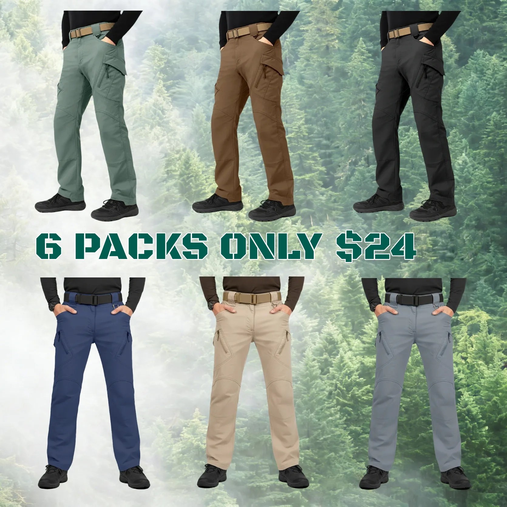 Tactical Waterproof Pants – Waterproof, Durable, Pockets, Breathable, Stain-resistant
