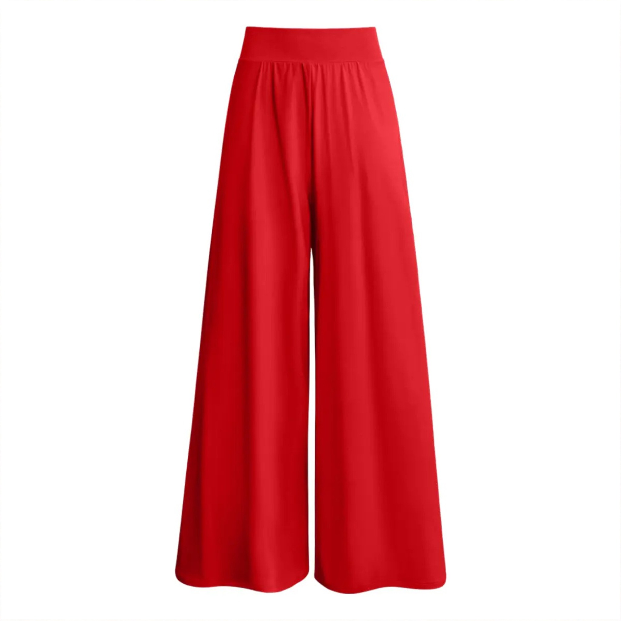 Women's High Waist Wide Leg Casual Pants
