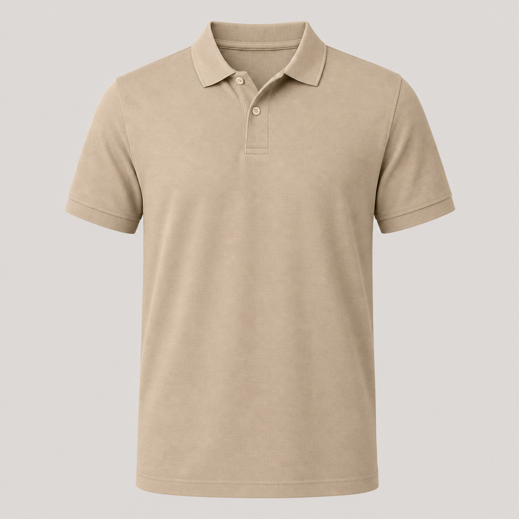 Stone men classic short sleeve polo shirt SKU image