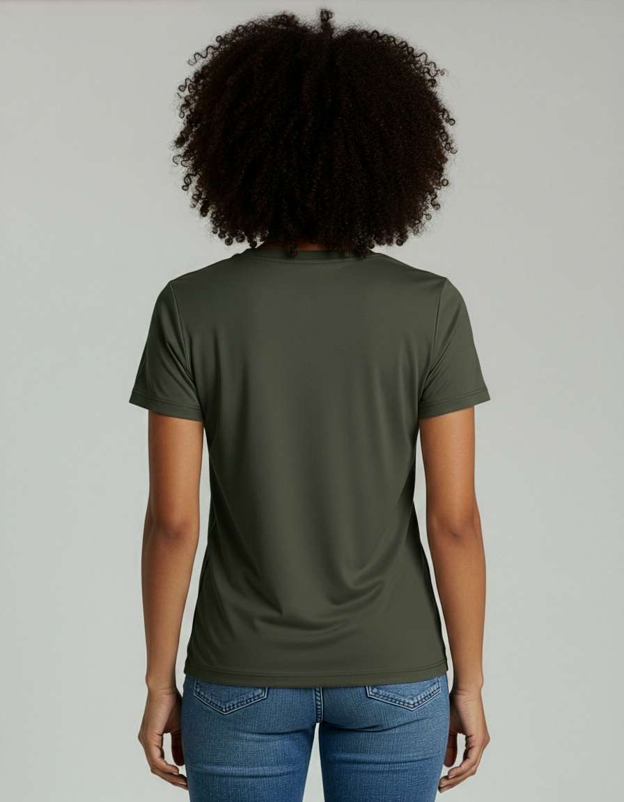 4 Pack: Women's Short-Sleeve V-Neck T-Shirt (Available in Plus Size)