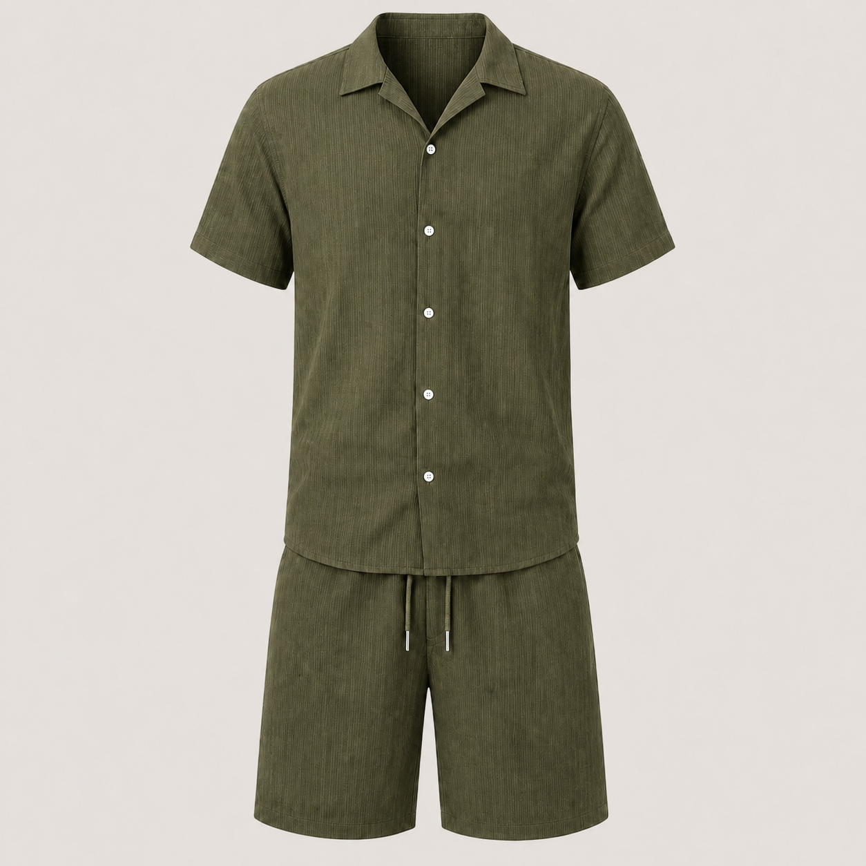 Army Green L two-piece set