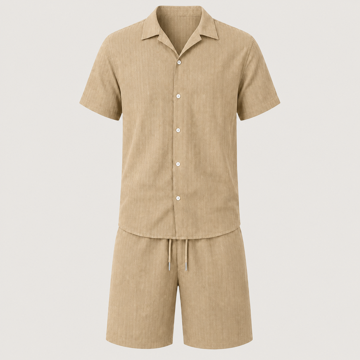 Khaki L two-piece set