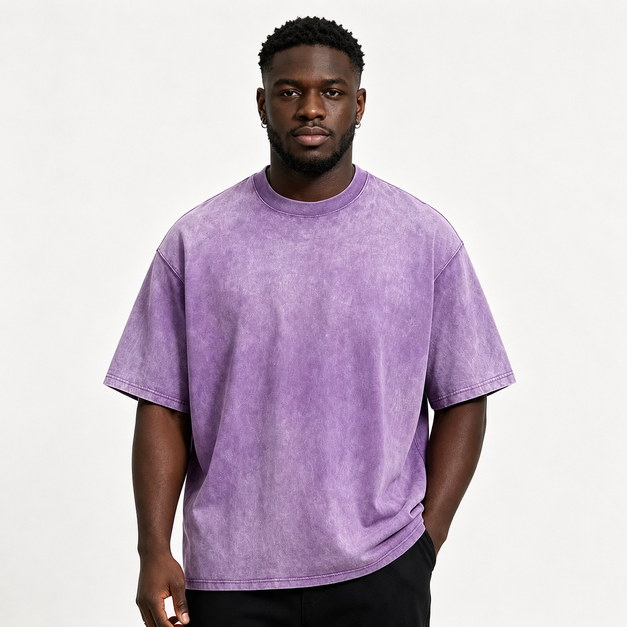 Men’s 8-Pack Acid Wash T-Shirts